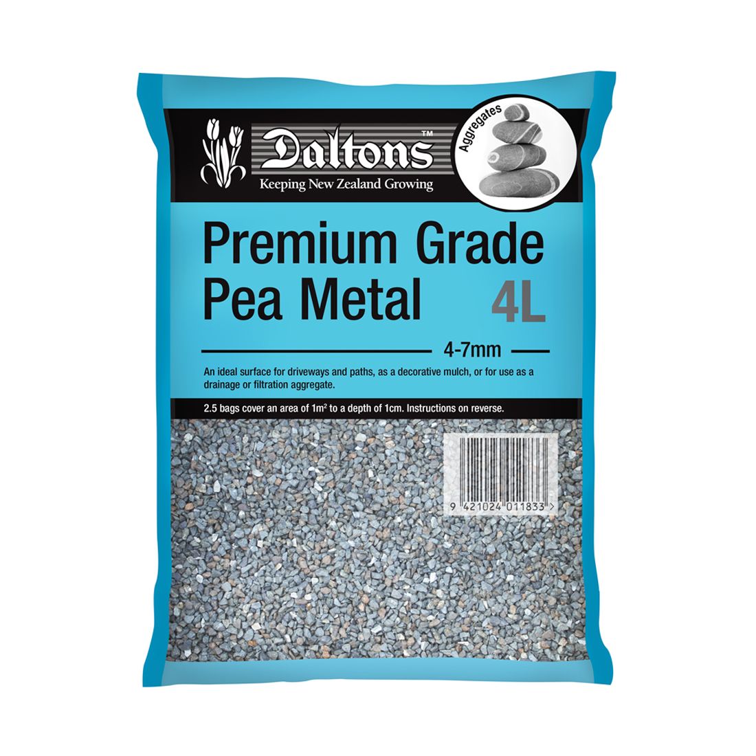 Premium Grade Pea Metal 4L Bag Premium Grade Pea Metal 4L Bag