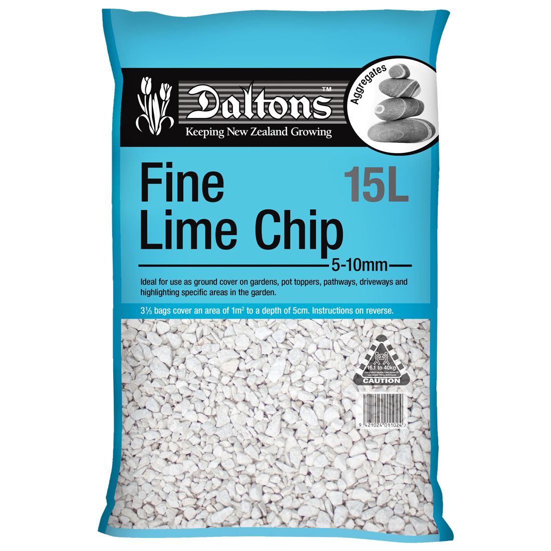 Fine Lime Chip 15L Bag Fine Lime Chip 15L Bag