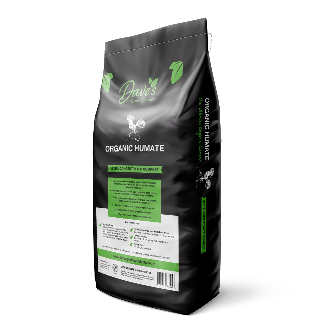 Organic Humate Ultra Concentrated Compost 8kg PlaceMakers NZ