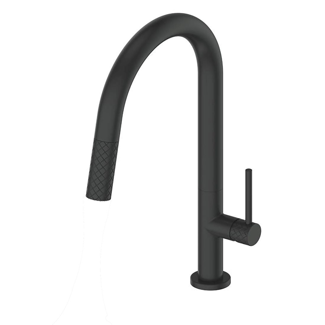 Textura Pull-Down Sink Mixer With Diamante Technology Matte Black 18302547 Textura Pull-Down Sink Mixer With Diamante Technology Matte Black 18302547