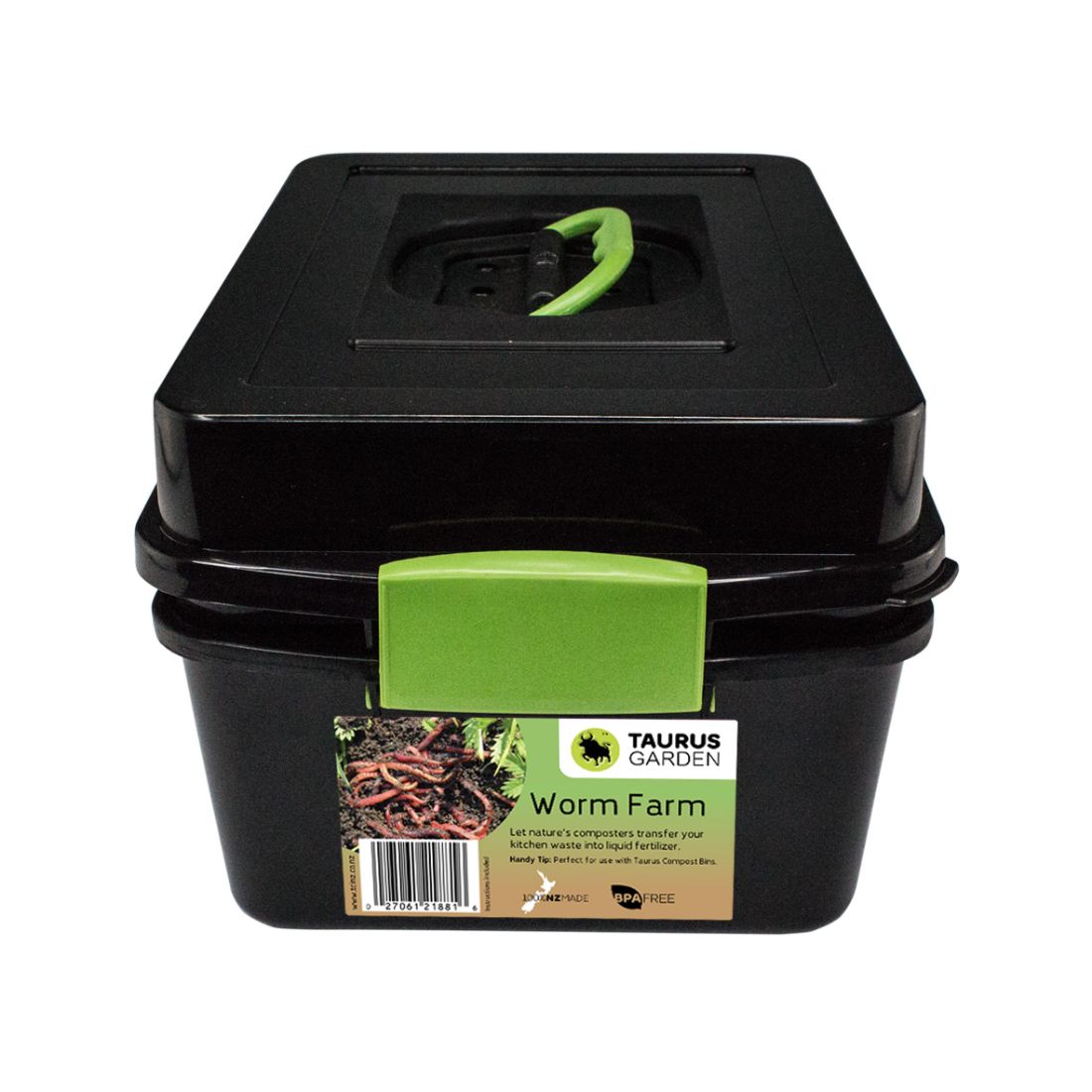 Taurus Garden Wormfarm Black Taurus Garden Wormfarm Black