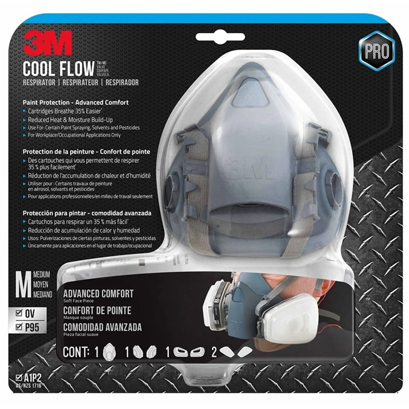 Cool Flow Professional Paint Project Respirator Medium Cool Flow Professional Paint Project Respirator Medium