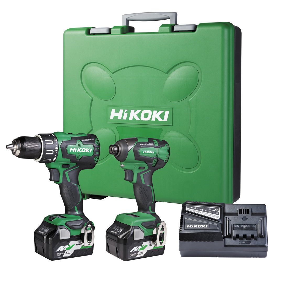 MultiVolt Tool Kit 18V Impact Drill & Impact Driver KC18DBSL(GDZ) MultiVolt Tool Kit 18V Impact Drill & Impact Driver KC18DBSL(GDZ)