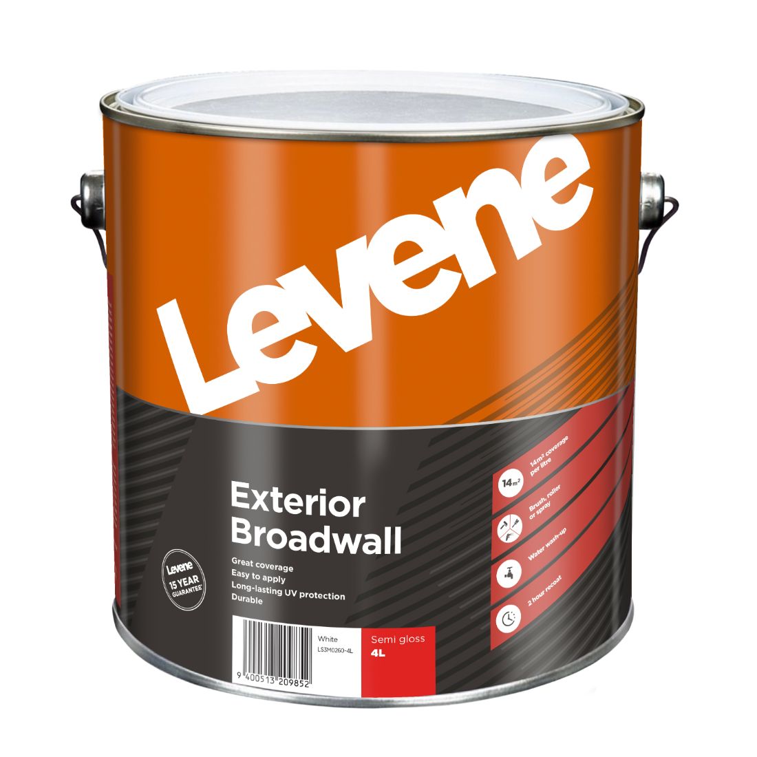 Exterior Semi Gloss White 4L Exterior Semi Gloss White 4L