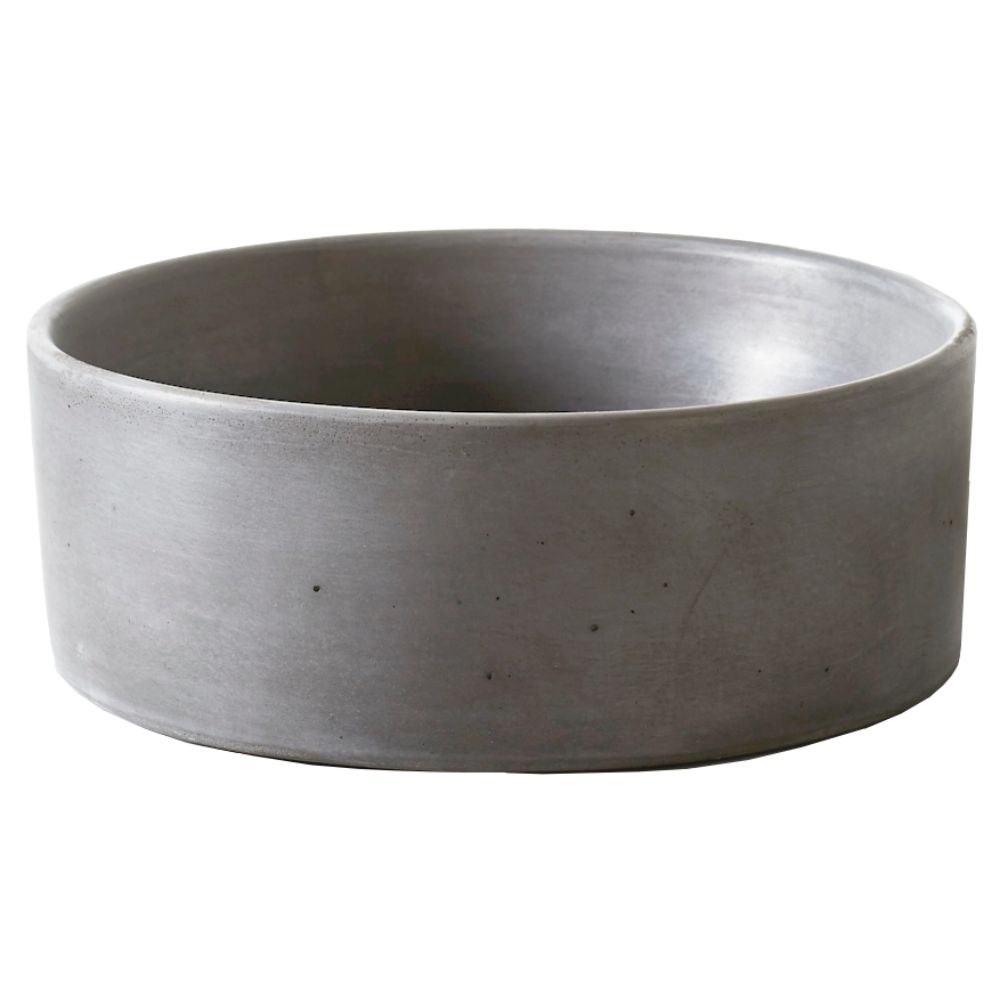 Rhythm Concrete Vessel Basin 405mm Pebble Grey RO40.LC Rhythm Concrete Vessel Basin 405mm Pebble Grey RO40.LC