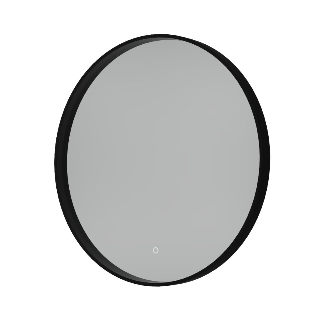 Shadow Mirror LED Demister 800mm Round Black Shadow Mirror LED Demister 800mm Round Black