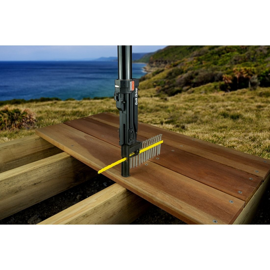 Quik Drive DSD Hardwood Decking Screw 12 gauge 65mm T316 Stainless