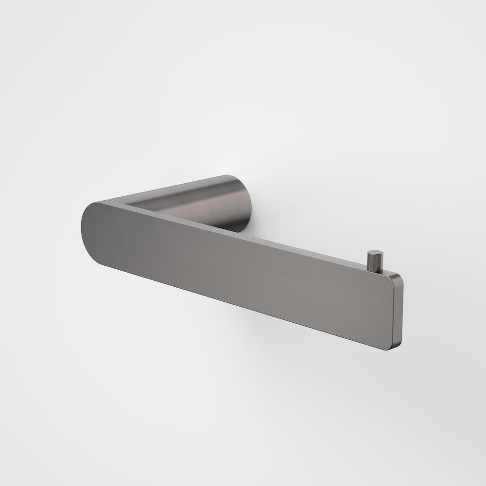 Urbane II Toilet Roll Holder Gunmetal 99620GM | PlaceMakers NZ