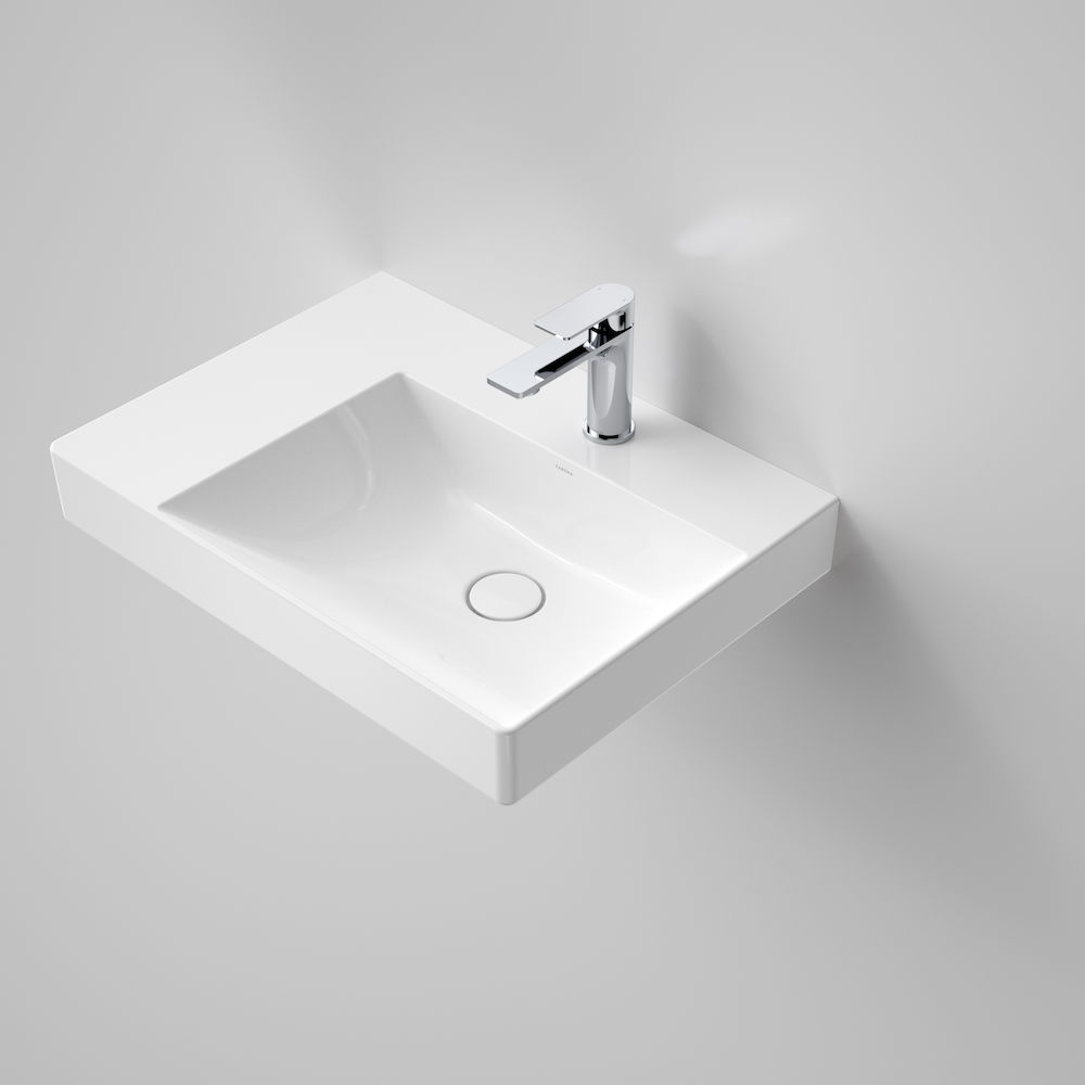 Urbane II Left Hand Shelf Wall Basin 1 Tap Hole 878810W Urbane II Left Hand Shelf Wall Basin 1 Tap Hole 878810W