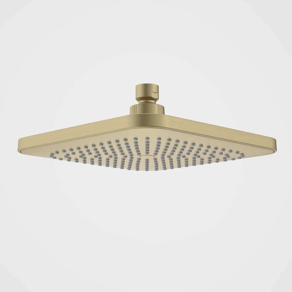 Luna Overhead Shower Head Brushed Brass 90386BB4E Luna Overhead Shower Head Brushed Brass 90386BB4E