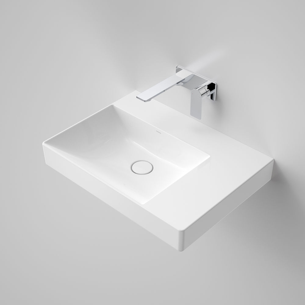 Urbane II Right Hand Shelf Wall Basin No Tap Hole 878700W Urbane II Right Hand Shelf Wall Basin No Tap Hole 878700W