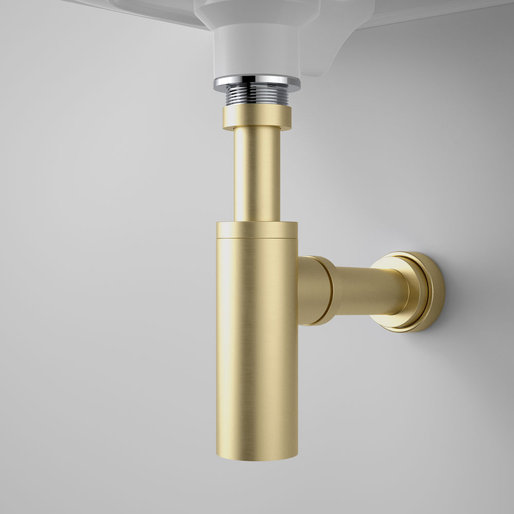 Caroma Vogue 40mm Bottle Trap Brass 687294BB Caroma Vogue 40mm Bottle Trap Brass 687294BB