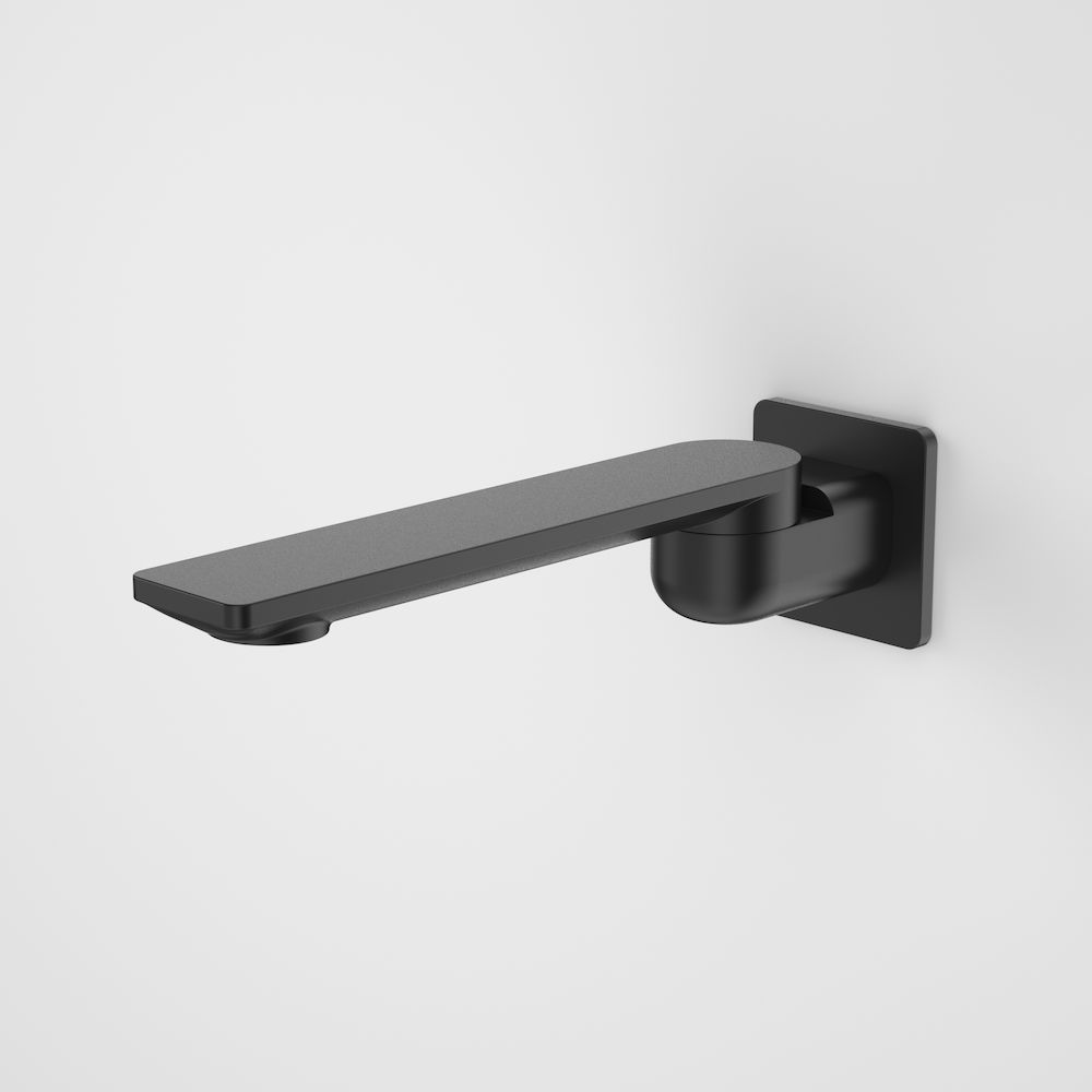 Urbane II 220mm Bath Swivel Outlet Square Cover Plate Matte Black 99670B Urbane II 220mm Bath Swivel Outlet Square Cover Plate Matte Black 99670B