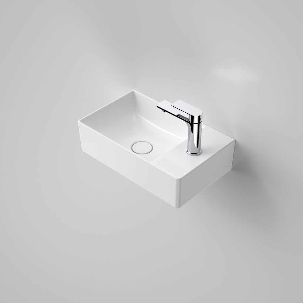 Urbane II Hand Wall Basin 1 Tap Hole 879010W Urbane II Hand Wall Basin 1 Tap Hole 879010W