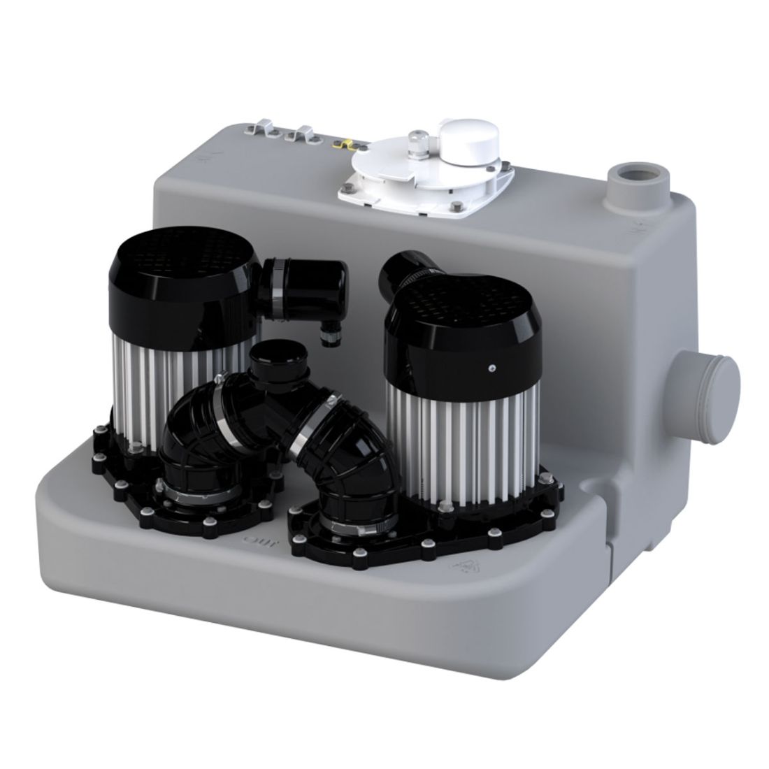 Sanicom 2 Lifting Station Commercial Dual Motor Grey Water Removal 3 Inlet Sanicom 2 Lifting Station Commercial Dual Motor Grey Water Removal 3 Inlet
