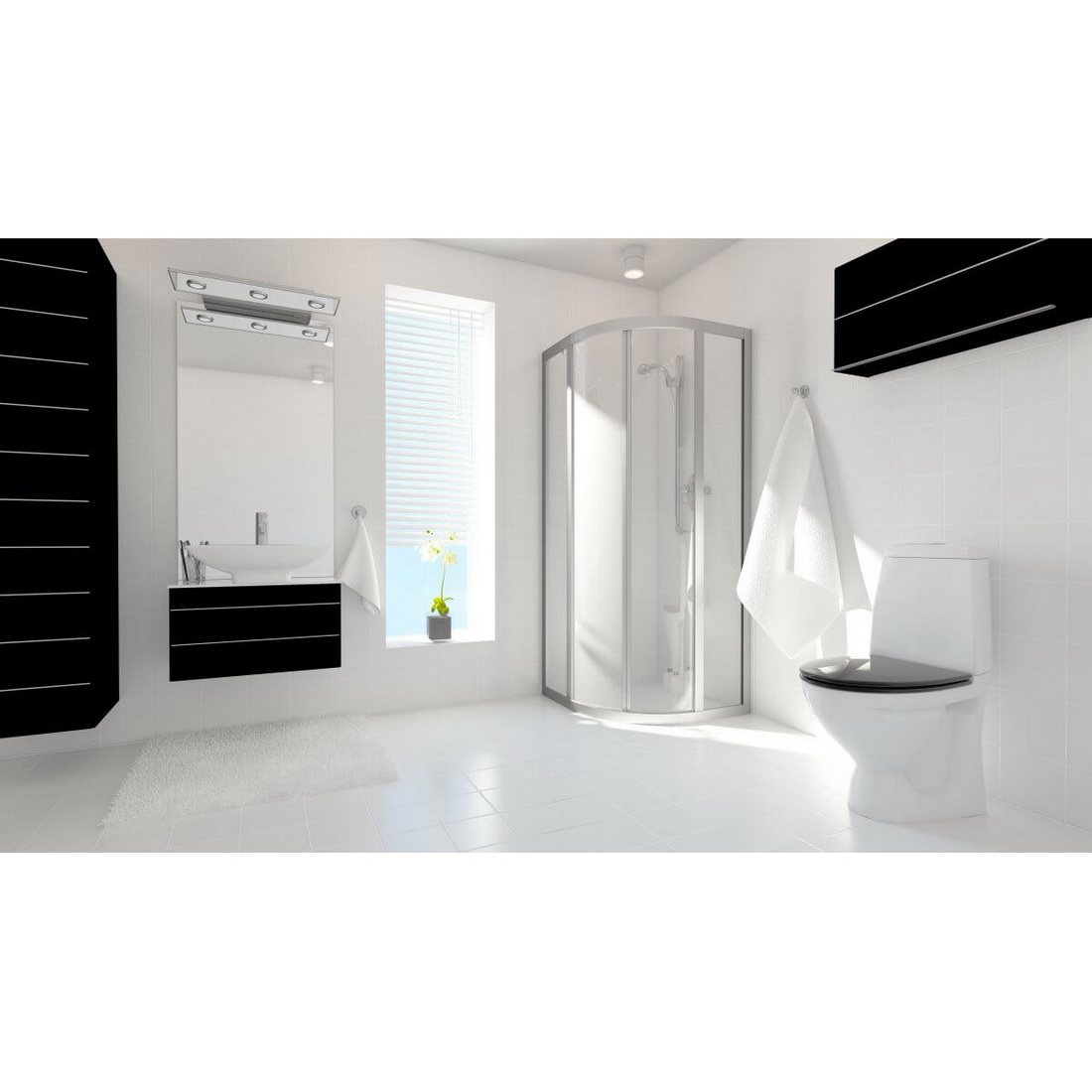 Showerline 2400 x 900 x 4.75mm Acp Wet Wall Lining White Showerline 2400 x 900 x 4.75mm Acp Wet Wall Lining White