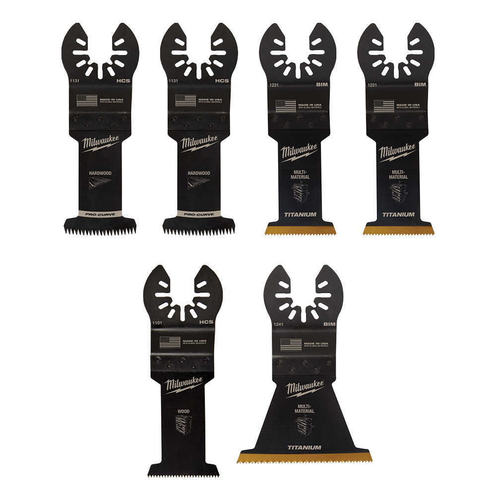 Open-Lok 6 Piece Multi-Tool Blade Set 49109112 Open-Lok 6 Piece Multi-Tool Blade Set 49109112