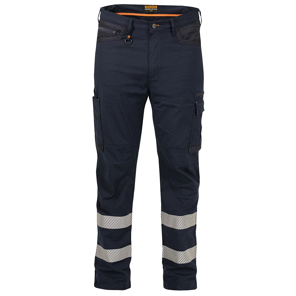 P/C Lightweight Stretch Trouser 190GSM Taped Navy 87cm P/C Lightweight Stretch Trouser 190GSM Taped Navy 87cm