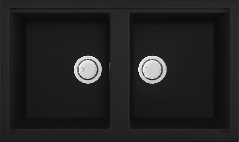 Duro Granite Messina Double Insert DG450-B Black 860mm Duro Granite Messina Double Insert DG450-B Black 860mm