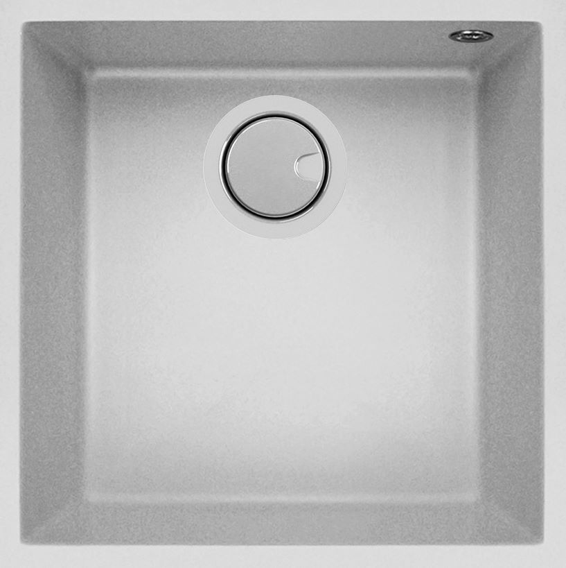 Duro Granite Livomo Single Bowl DG110U-W White Duro Granite Livomo Single Bowl DG110U-W White