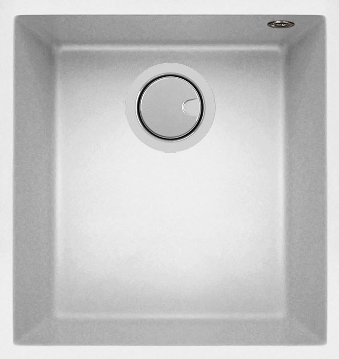 Duro Granite Cagliari Single Bowl DG100U-W White Duro Granite Cagliari Single Bowl DG100U-W White