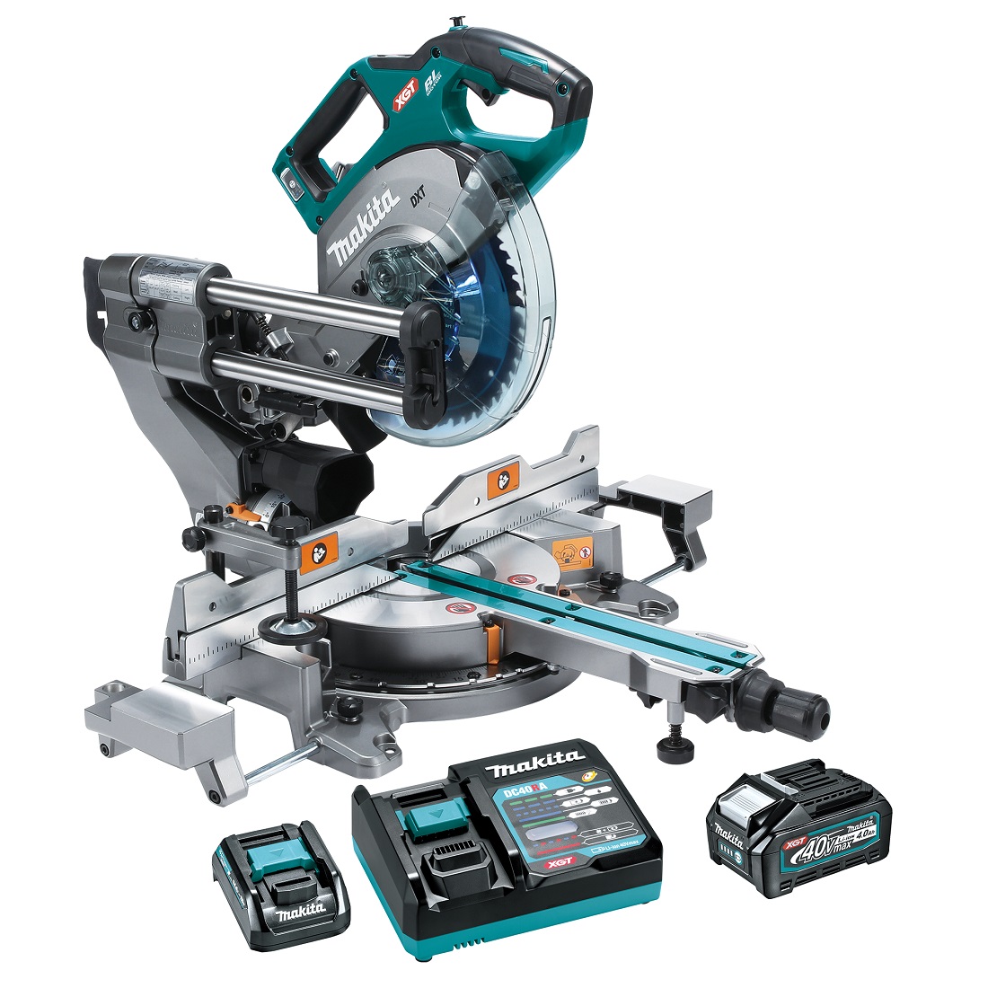 40Vmax XGT Brushless AWS 216mm Slide Compound Mitre Saw Kit LS002GM101 40Vmax XGT Brushless AWS 216mm Slide Compound Mitre Saw Kit LS002GM101