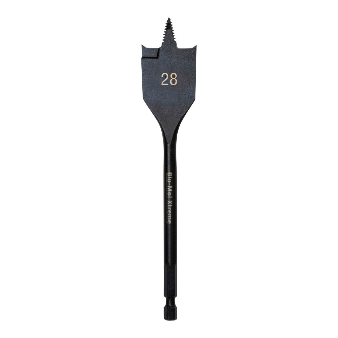 Blu-Mol Threaded Spade Bit 28 X 150mm BLX23728-0330 Blu-Mol Threaded Spade Bit 28 X 150mm BLX23728-0330