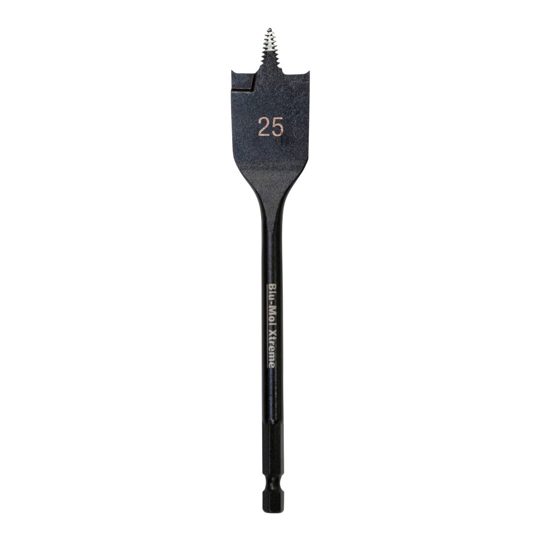 Blu-Mol Threaded Spade Bit 25 X 150mm BLX23725-0329 Blu-Mol Threaded Spade Bit 25 X 150mm BLX23725-0329