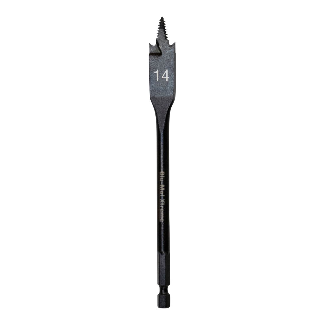 Blu-Mol Threaded Spade Bit 14 X 150mm BLX23714-0322 Blu-Mol Threaded Spade Bit 14 X 150mm BLX23714-0322