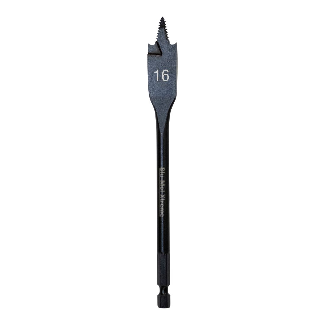 Blu-Mol Threaded Spade Bit 16 X 150mm BLX23716-0323 Blu-Mol Threaded Spade Bit 16 X 150mm BLX23716-0323