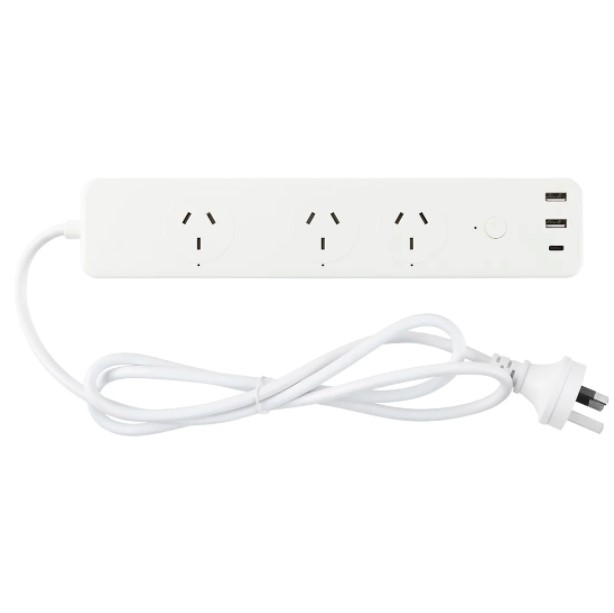 Smart WiFi Power board 3 Socket with USB-A and USB-C Smart WiFi Power board 3 Socket with USB-A and USB-C