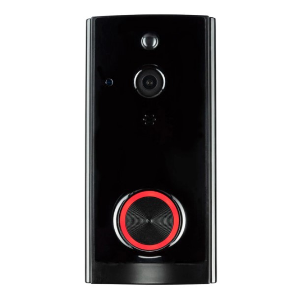 Smart WiFi Video Doorbell Black Smart WiFi Video Doorbell Black