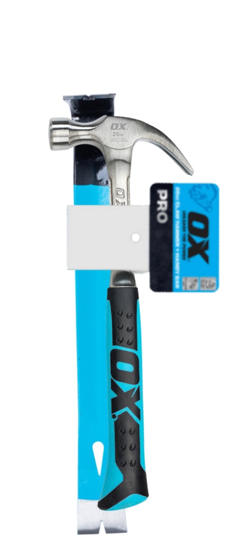 Pro Hammer and Handy Bar Combo 20oz/15 Inch OX-P433601 Pro Hammer and Handy Bar Combo 20oz/15 Inch OX-P433601