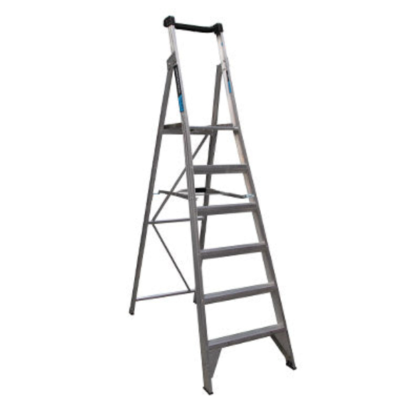 Trade Series Platform Ladder 6 steps 1.69m 180kg OXPL06 | PlaceMakers NZ