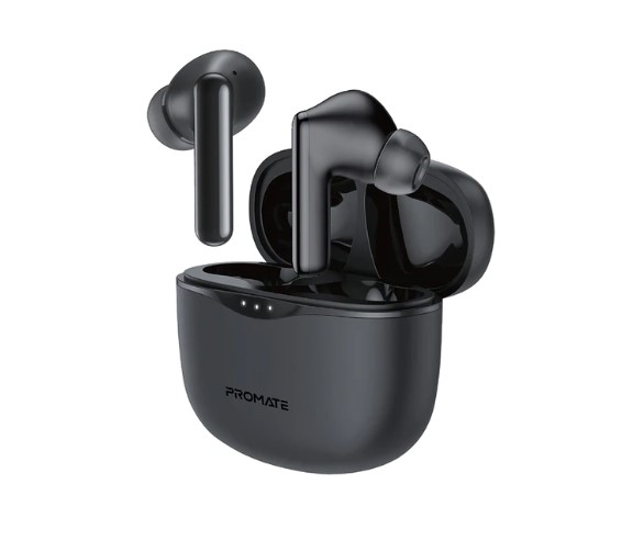 Hybryid Bluetooth Earbuds IPX6 Noise Cancelling With 380mAh Charging Case Black Hybryid Bluetooth Earbuds IPX6 Noise Cancelling With 380mAh Charging Case Black