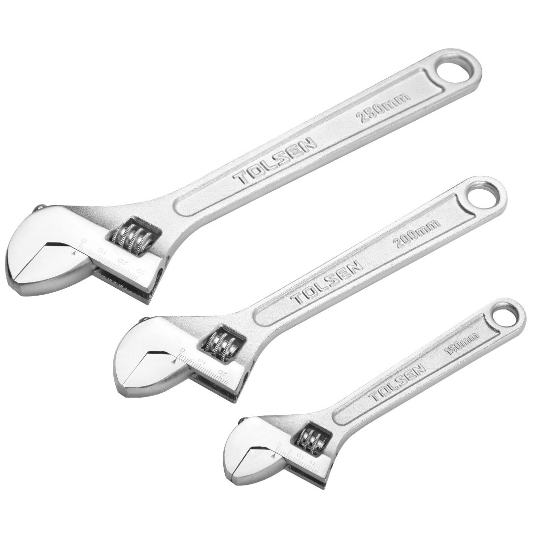 Adjustable Wrench Set 3 Piece PlaceMakers NZ
