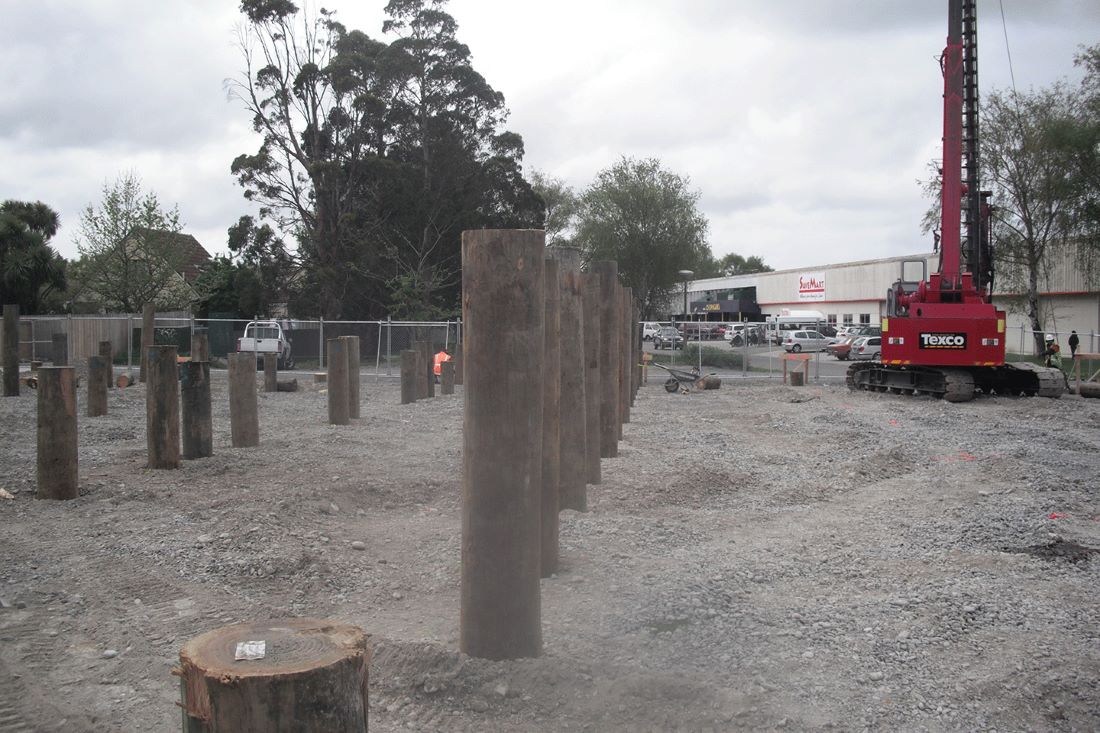 Radiata House Pile Small End Diameter H5 Treated Round 1800 x 150mm