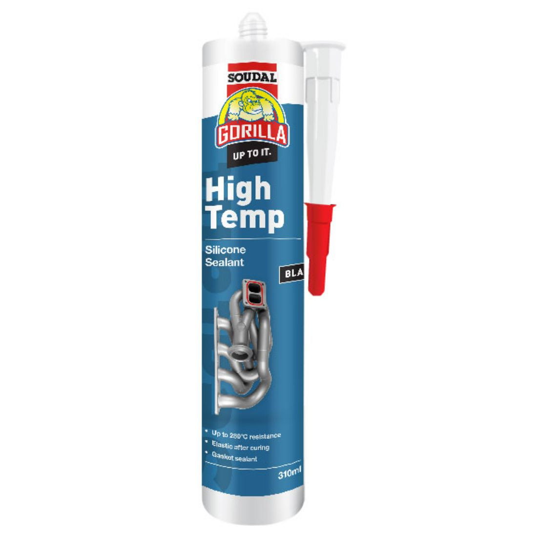 High Temp Silicone Black 310ml PlaceMakers NZ
