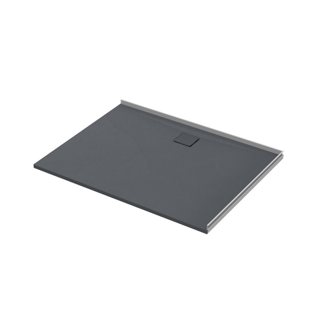 Slateforma Tray 2 Wall BC Upstand Anthracite 1200 x 900mm | PlaceMakers NZ