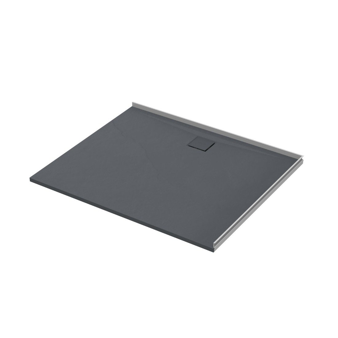 Slateforma Tray 2 Wall BC Upstand Anthracite 1200 x 1000mm | PlaceMakers NZ