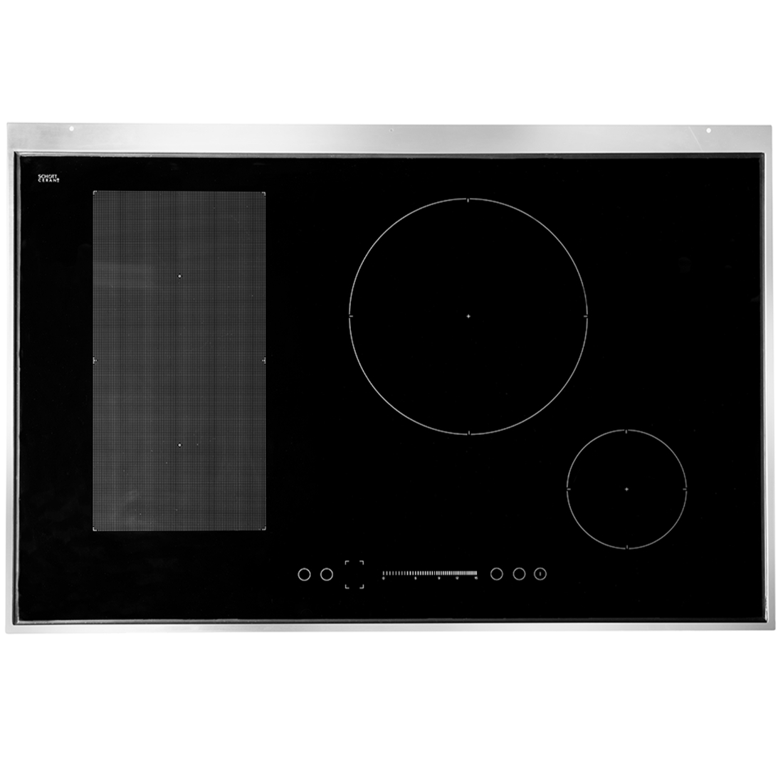 Freestanding Oven And Induction Cooker 900mm 9 Function 4 Zone Stainless Steel PlaceMakers NZ
