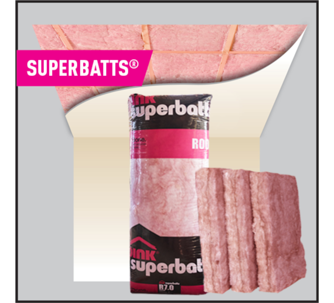 Ceiling Insulation R5.0 1220 x 460 x 225mm 4.5m2/Bale PlaceMakers