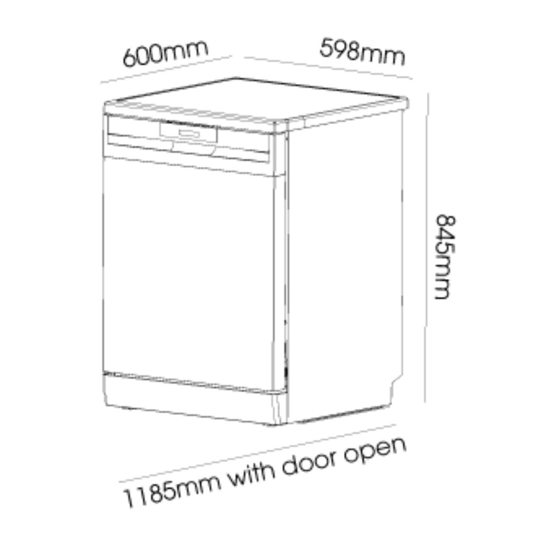 Dishwasher Integrated 600mm PlaceMakers NZ