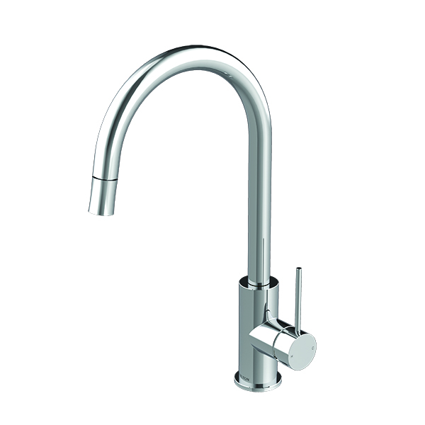 Linea Pull Out Sink Mixer Chrome | PlaceMakers NZ