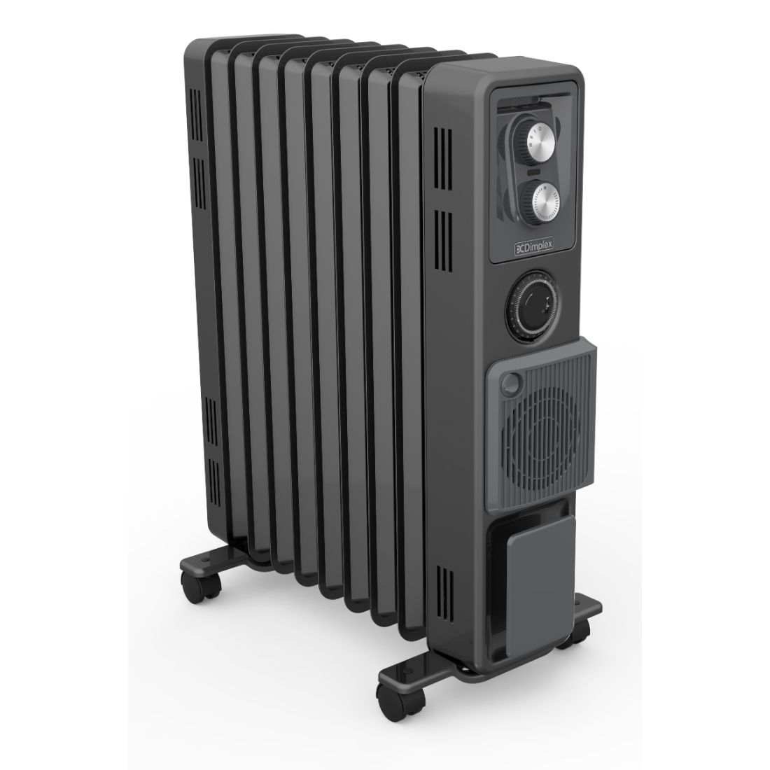 Column Heater Oil Free with Thermostat, Turbo Fan & Timer 2.4kW PlaceMakers NZ