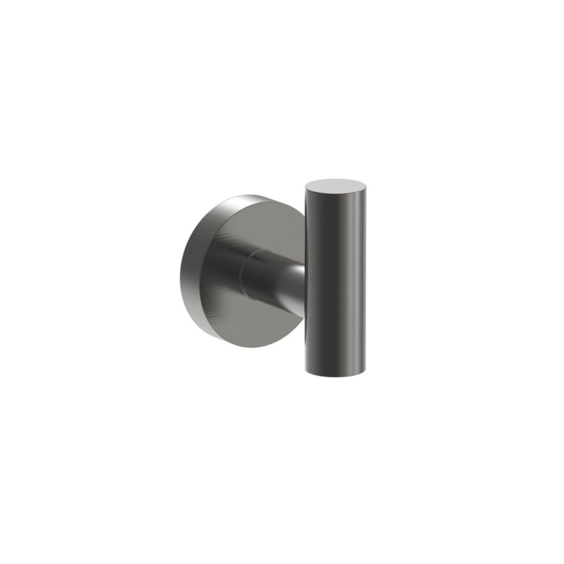 Tube Robe Hook Gunmetal | PlaceMakers NZ