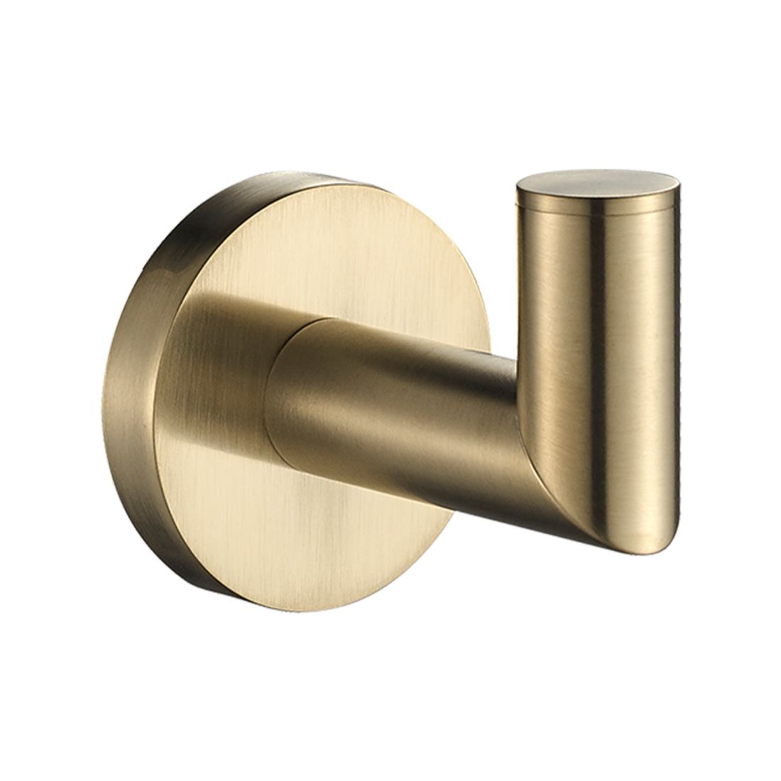 Robe Hook Brushed Gold | PlaceMakers NZ