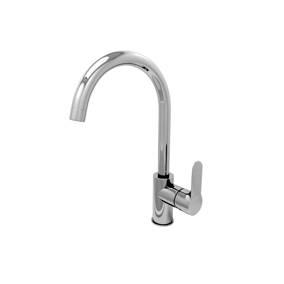 Gooseneck Kitchen Mixer Chrome PlaceMakers NZ
