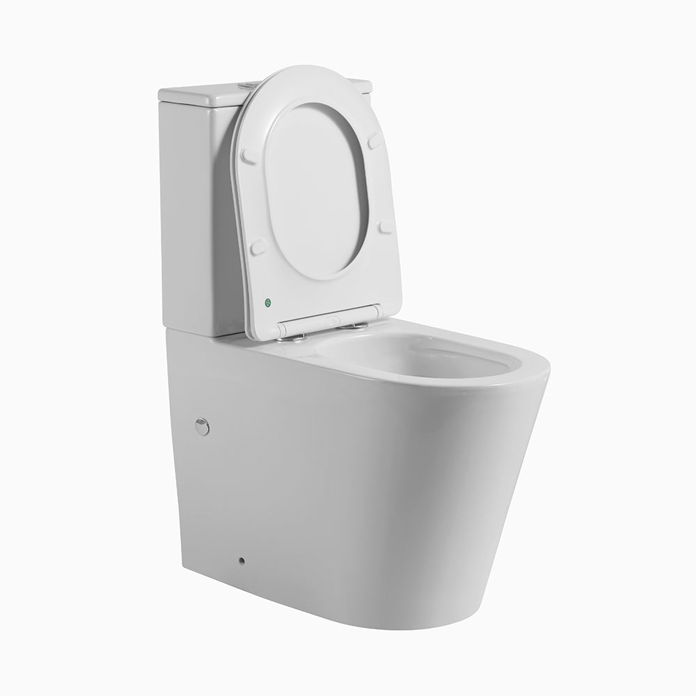 Trade Zero Toilet Suite Back To Wall Gloss White | PlaceMakers NZ