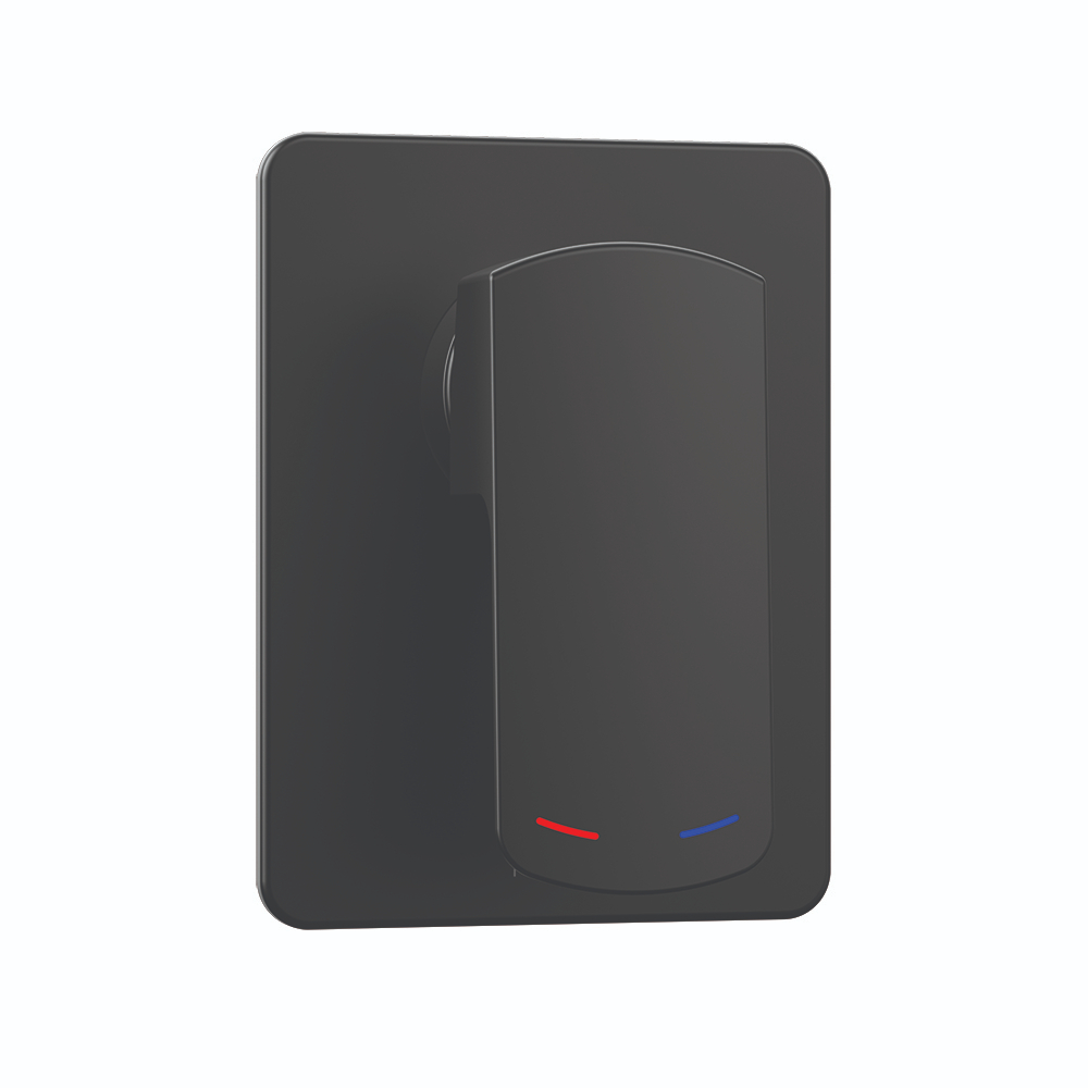 Que Shower Mixer All Pressures Black PlaceMakers NZ